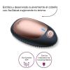 imageBeurer Electric Detangling Brush with Negative Ion Technology  Straightening Brush for FrizzFree Smooth Hair