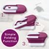 imageBeurer Foot Spa with Vibration and Bubble Massage  Collapsible Foot Bath with Removable Pumice Stone Water Tempering Function  Pedicure Foot Spa FB30