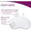 imageBeurer MG13 Soft Waterproof Bath and Spa Massage Pillow with Vibration for Relaxation Neck Pain Relief
