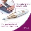 imageBeurer MP64 Nail Drill Kit Cordless Electric Nail File with 10 Attachments and LED Light Electric Manicure Set with Adjustable Speed EFile for Manicure and Pedicure with Storage CaseMP64  Cordless and LED
