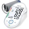 imageBeurer BM55 Blood Pressure Machine  XL Backlit Display Arrhythmia Alarm Portable Storage Kit 2 Users Automatic Blood Pressure Cuff Resting Indicator  Blood Pressure Monitor Batteries IncludedWhite