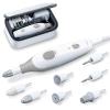 imageBeurer MP32 Electric Nail Drill  7 Attachments 3 Speeds 10 ft Cord and Storage Case  Efile for Manicure Pedicure  Nail Buffer Electric Filer  Nail Care Tool Kit for Hands and FeetMP32  7 piece Set