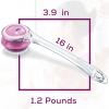 imageBeurer FC55 Electric Body Scrubber for Exfoliating and Massage Waterproof for Showering Cordless and Rechargeable Spinning Skin Cleansing Brush with 2 AttachmentsFC55  Rechargeable  Removable Handle