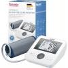 imageBeurer BM27 Upper Arm Blood Pressure Monitor for Home Use with Automatic Adjustable Cuff 120 Memory Sets Irregular Heart Rate Detection Risk Indicator and Storage BagWhite