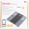 imageBeurer BF500 Smart Body Analysis Scale with Bluetooth ampamp App Accurate Digital Diagnostic Scale Measures Body Fat Muscle Mass Caloric Needs 396 lbs XL Display