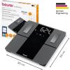 imageBeurer BF500 Smart Body Analysis Scale with Bluetooth ampamp App Accurate Digital Diagnostic Scale Measures Body Fat Muscle Mass Caloric Needs 396 lbs XL Display
