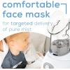 imageBeurer SI30 Steam Inhaler for Sinus Congestion ampamp Allergies DrugFree Quick 35 Minute Setup UltraQuiet Face Steamer with Variable Steam Control Universal Mask