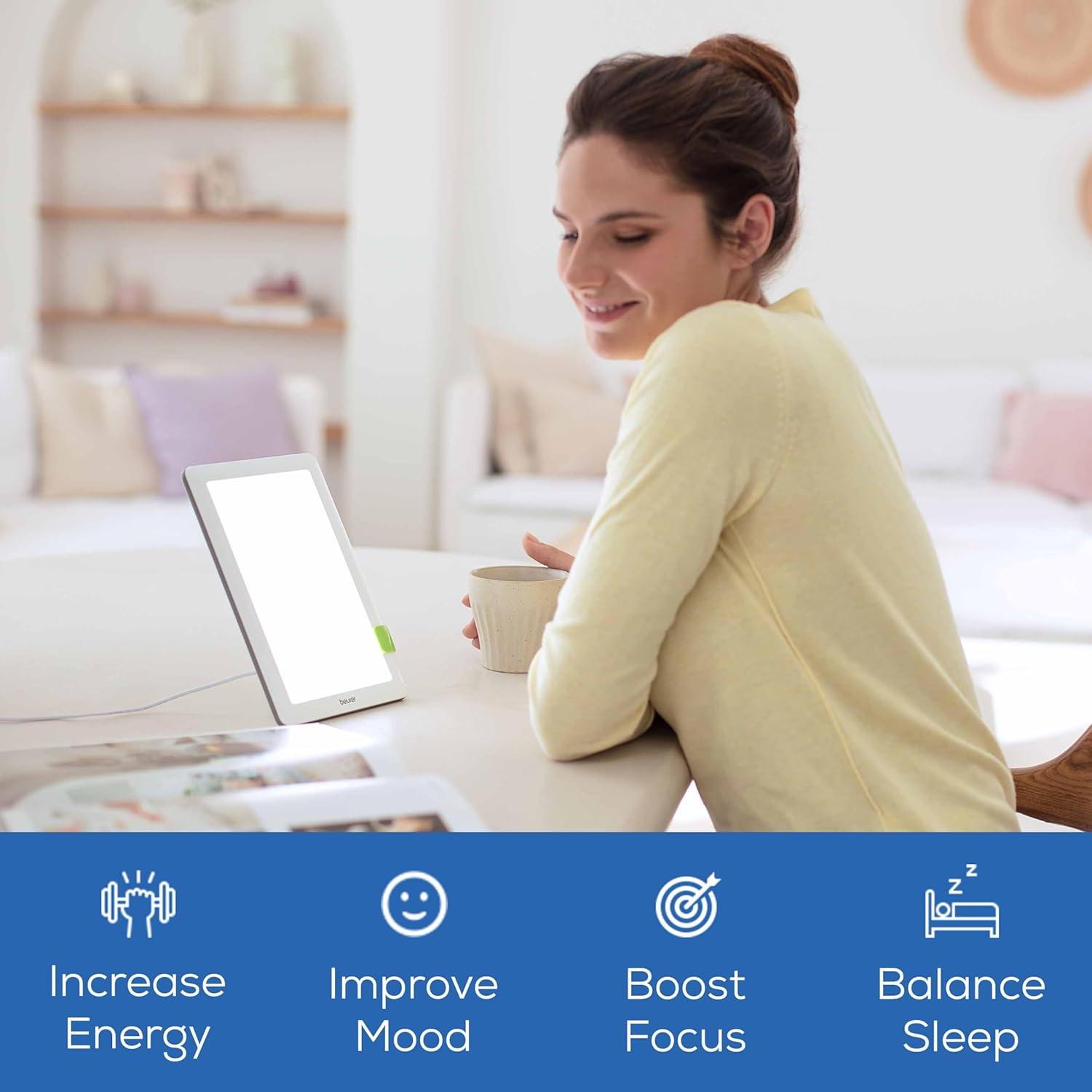 imageBeurer IL60 Infrared Heat Lamp for Red Light Therapy for Face Body Sinus ampamp Skin Pain Relief ampamp Muscle Recovery Adjustable Treatment Time Protective Eyewear IncludedTL30  Daylight