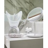 image:imageBeurer 5x Magnifying DoubleSided Cosmetic Vanity Makeup Mirror Illuminated  LED Lights  360 Degree Swivel Rotation Cordless  BS49138L x 73W