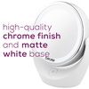 image:imageBeurer 5x Magnifying DoubleSided Cosmetic Vanity Makeup Mirror Illuminated  LED Lights  360 Degree Swivel Rotation Cordless  BS4965L x 35W
