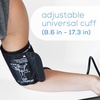 image:imageBeurer BM54 Upper Arm Blood Pressure Monitor Bluetooth with Adjustable Automatic Cuff Large Display Smart Machine for Home Use Portable Storage Case Included Black