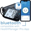 image:imageBeurer BM54 Upper Arm Blood Pressure Monitor Bluetooth with Adjustable Automatic Cuff Large Display Smart Machine for Home Use Portable Storage Case Included Black