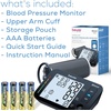 image:imageBeurer BM54 Upper Arm Blood Pressure Monitor Bluetooth with Adjustable Automatic Cuff Large Display Smart Machine for Home Use Portable Storage Case Included Black