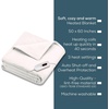 image:imageBeurer HD61 SuperCozy Heated Blanket  Fast Heating Electric Blanket with 4 Heat Settings Machine Washable Fabric 4 hrs Auto Shut OffWarm Heated Throw Blanket 50 x 60 inches