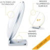 image:imageBeurer TL50 Daylight Lamp  UVfree Lamp with Natural Bright Sun Light  Jet Lag Lamp  Full Spectrum 10000 lux LED  Big Surfaced Daylight for Home amp Office 3 Piece Set