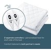 image:imageBeurer UWB70 Heated Mattress Pad Queen Dual Control Electric Mattress Cover with Separate FeetBody Heat Auto Shut Off 9 Warming Levels Overheat Protection and Soft Quilted Fabric 60quot x 80quot