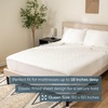 image:imageBeurer UWB70 Heated Mattress Pad Queen Dual Control Electric Mattress Cover with Separate FeetBody Heat Auto Shut Off 9 Warming Levels Overheat Protection and Soft Quilted Fabric 60quot x 80quot
