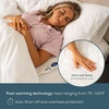 image:imageBeurer UWB70 Heated Mattress Pad Queen Dual Control Electric Mattress Cover with Separate FeetBody Heat Auto Shut Off 9 Warming Levels Overheat Protection and Soft Quilted Fabric 60quot x 80quot