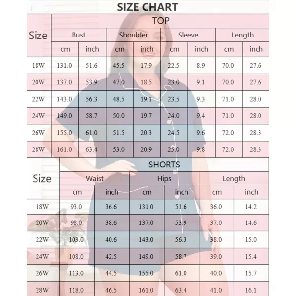 SWOMOG Womens Plus Size Pajamas Set Button Down Tops Short Sleeve Sleepwear Soft Pajama Shorts 2 Pcs Lounge Sets With PocketTwo Pocketscyan Blue