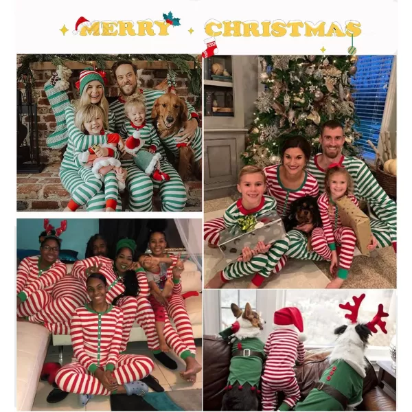 SWOMOG Matching Family Pajamas SetsOnesie Pajama Christmas PJs Holiday Nightwear with Long PantsButton Jumpsuit SleepwearKids Onesieblack Thick Stripe