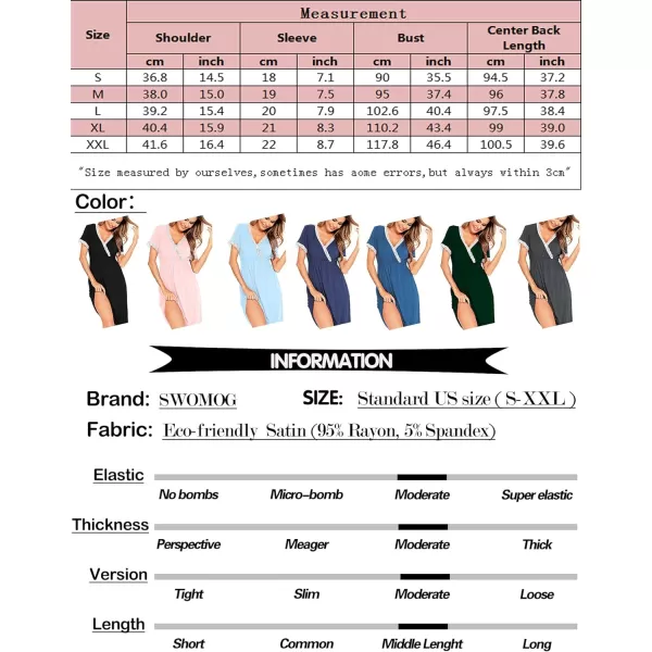 SWOMOG Women 3 in 1 DeliveryLaborNursing Nightgown Short Sleeve Pleated Maternity Sleepwear for Breastfeeding0pink