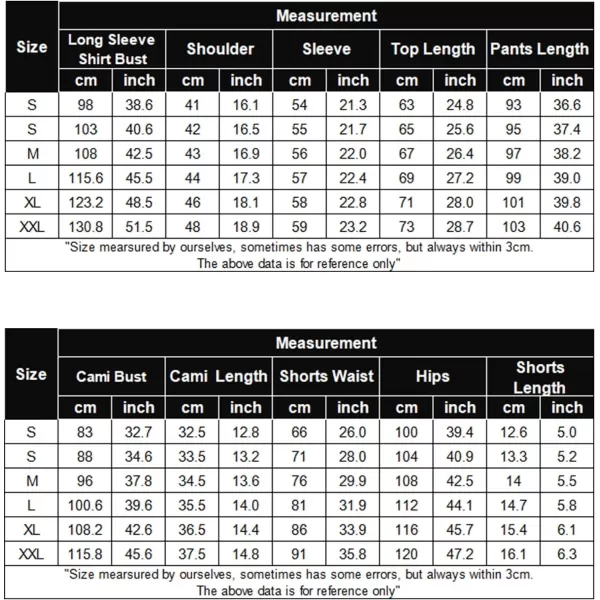 SWOMOG Women Satin Pajamas 4pcs Pajama Set Sexy Cami Shorts Set and Button Down Long Sleeve Pjs Loungewear SleepwearElksnowtree