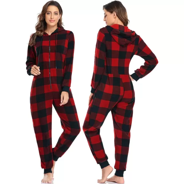 SWOMOG Womens Pajamas Jumpsuits Fleece Zipup Onesie Long Sleeve Hoodie Union One Piece SleepwearSWOMOG Womens Pajamas Jumpsuits Fleece Zipup Onesie Long Sleeve Hoodie Union One Piece Sleepwear