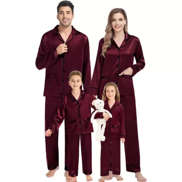 Kids Deep Wine Red