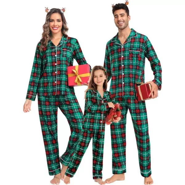 Kids Red With Green Plaid