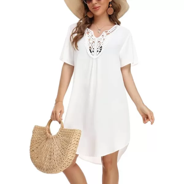 SWOMOG Womens Cover Up Shirt Summer Swimsuit Beach Cover Button Down Shirt Coverups Long Sleeve Beach Shirt CoverUpSWOMOG Womens Cover Up Shirt Summer Swimsuit Beach Cover Button Down Shirt Coverups Long Sleeve Beach Shirt CoverUp