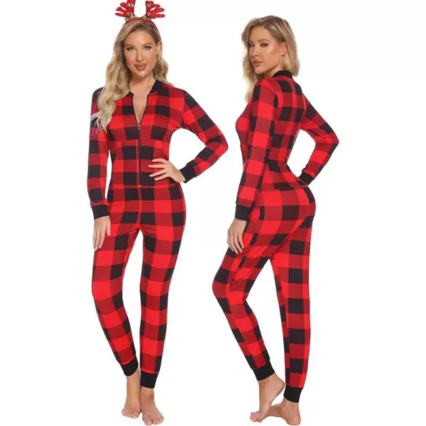 Z-black & Red Plaid-not Hooded