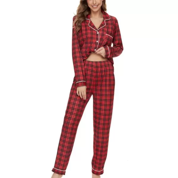 Black and Red Small Plaid