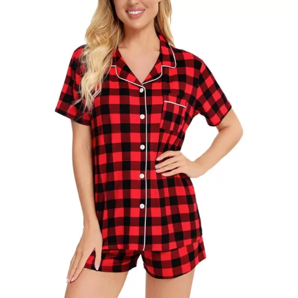 Christmas Red Black Plaid