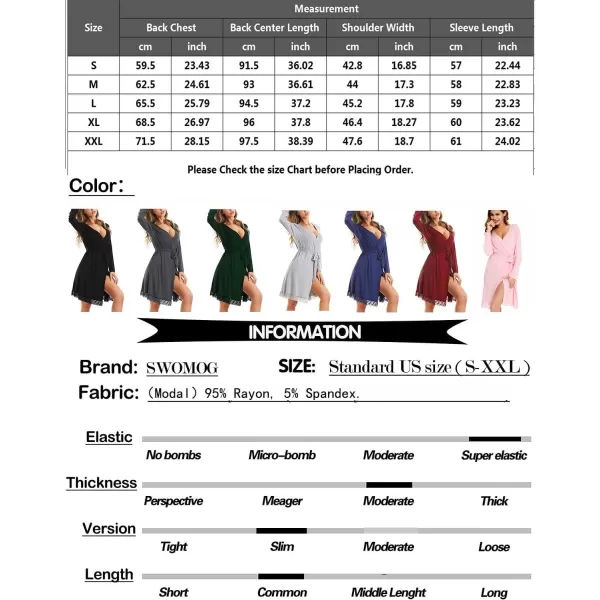 imageSWOMOG Womens Maternity Nursing Robe Pregnancy Hospital Breastfeeding Bathrobes 3 in 1 Labor Delivery NightgownsLong Sleevecoral