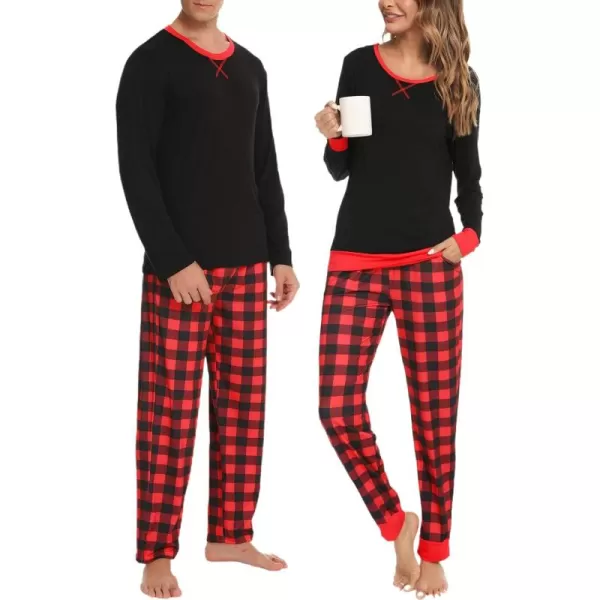 Black - Red Plaid