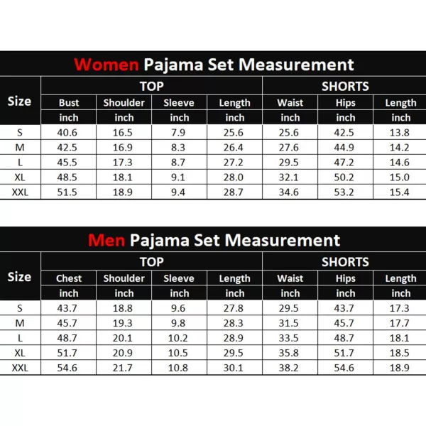 imageSWOMOG Couples Matching Pajamas Set Silk Satin Sleepwear Short Sleeve Button Down Pj Set 2 Pcs LoungewearBlack