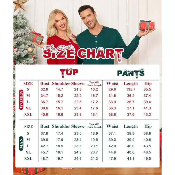 imageSWOMOG Matching Family Onesise Pajamas Christmas Long Sleeve PJs Set Holiday Button Stripe Nightwear Xmas MenampampWomen SleepwearGreen