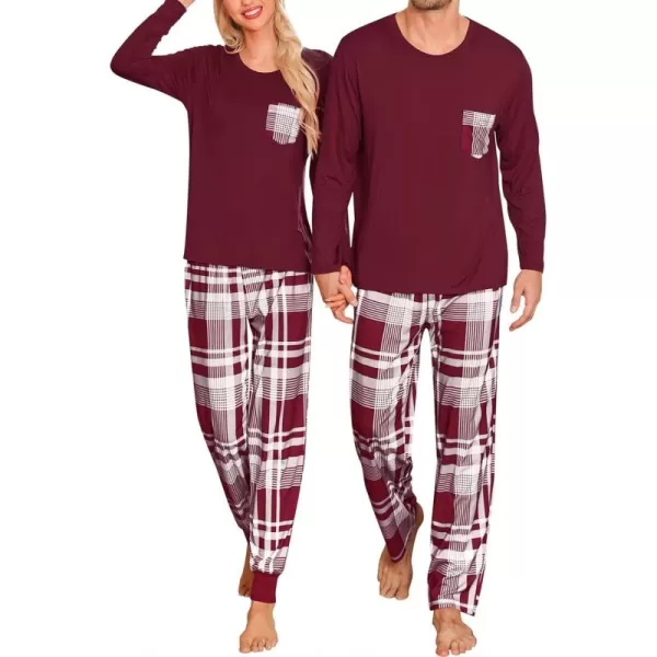 Wine Red Plaid