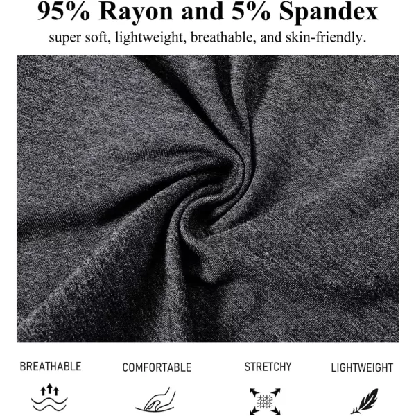 imageSWOMOG Mens Pajama Set Shorts Button Down Short Sleeve Sleepwear Soft Modal 2Pcs Pj Set with Pockets SXXLDeep Grey