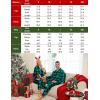imageSWOMOG Matching Couple Pajamas Christmas Pjs Long Sleeve Holiday Sleepwear Lightweight Soft Loungewear for Men and WomenGreen Big Plaid
