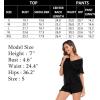 imageSWOMOG Woman Pajama Set Short Sleeve Pjs Set 2Pcs Short Pajamas Button Down Ruffle Hem Sleepwear Soft Modal LoungewearBlack Grey