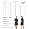 imageSWOMOG Mens Long Sleeve Nightshirt Satin Nightgown Winter Crewneck Sleepwear Buttonup Soft Pullover Loose Sleep ShirtShort Sleeve Black