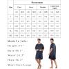 imageSWOMOG Mens Long Sleeve Nightshirt Satin Nightgown Winter Crewneck Sleepwear Buttonup Soft Pullover Loose Sleep ShirtShort Sleeve Dark Grey