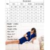 imageSWOMOG Women 3 in 1 DeliveryLaborNursing Nightgown Short Sleeve Pleated Maternity Sleepwear for BreastfeedingZfront Splitindigo