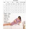 imageSWOMOG Women 3 in 1 DeliveryLaborNursing Nightgown Short Sleeve Pleated Maternity Sleepwear for BreastfeedingZfront Splitpaleiolet Red