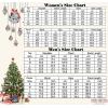 imageSWOMOG Couple Pajama Set Christmas Matching Family Long Sleeve Pj Set Xmas Printed Sleepwear MenampampWomen Plaid Pant with PocketSanta Clausplaid
