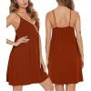 imageSWOMOG Womens Maternity Robe 2 Piece Nursing Nightgown for Breastfeeding 3 in 1 Labor Delivery Nursing Dress Lace BathrobeCoffee