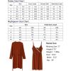 imageSWOMOG Womens Maternity Robe 2 Piece Nursing Nightgown for Breastfeeding 3 in 1 Labor Delivery Nursing Dress Lace BathrobeCoffee