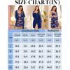 imageSWOMOG Womens Maternity Robe 2 Piece Nursing Nightgown for Breastfeeding 3 in 1 Labor Delivery Nursing Dress Lace BathrobeFloral Print Navy Blue