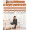 imageSWOMOG Womens Pajamas Set Long Sleeve Sleepwear Button Down Nightwear Soft Cotton Pj Lounge SetsSoliddark Gray